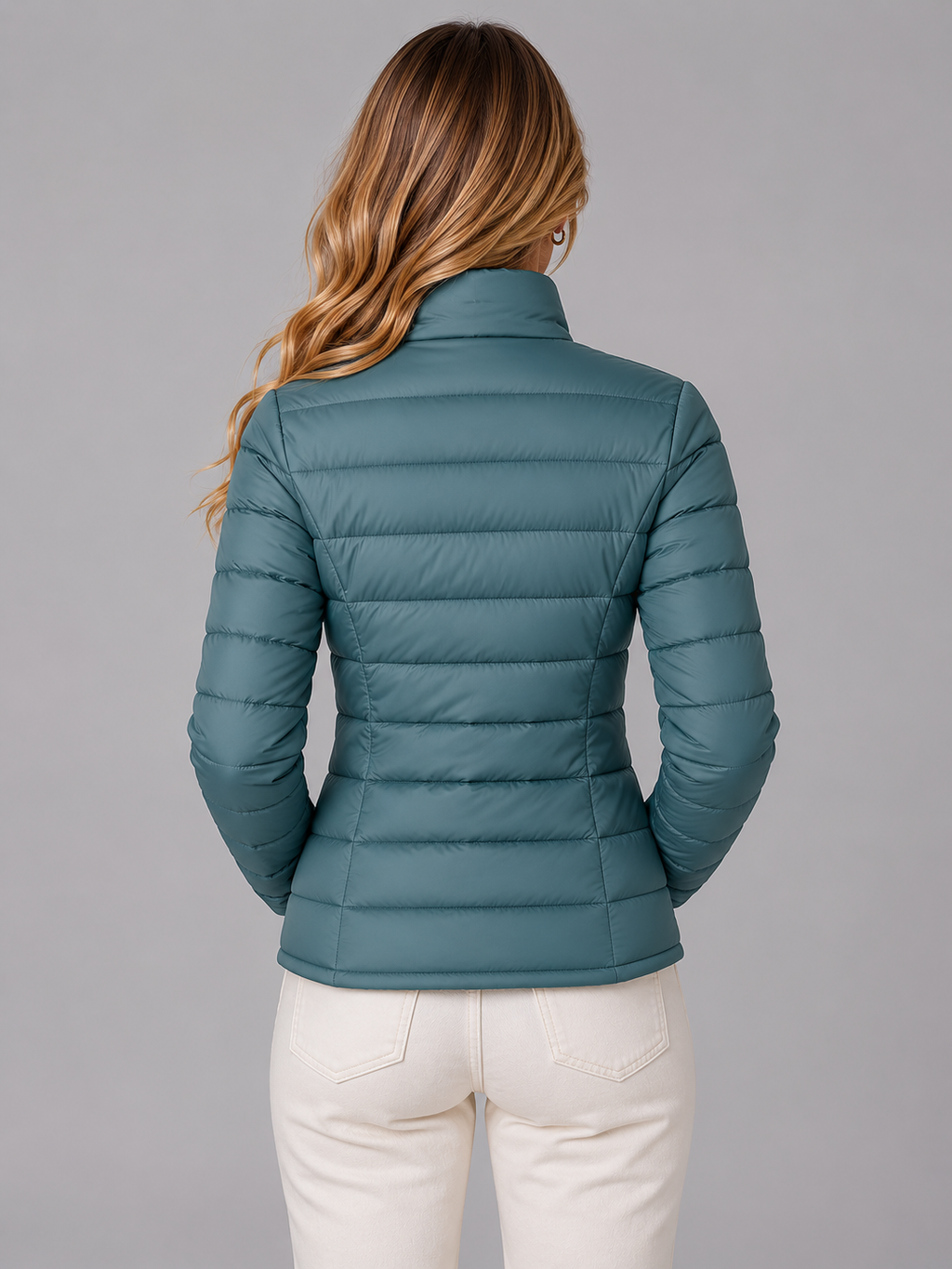 Women's Slim Fit Lightweight Puffer Jacket
