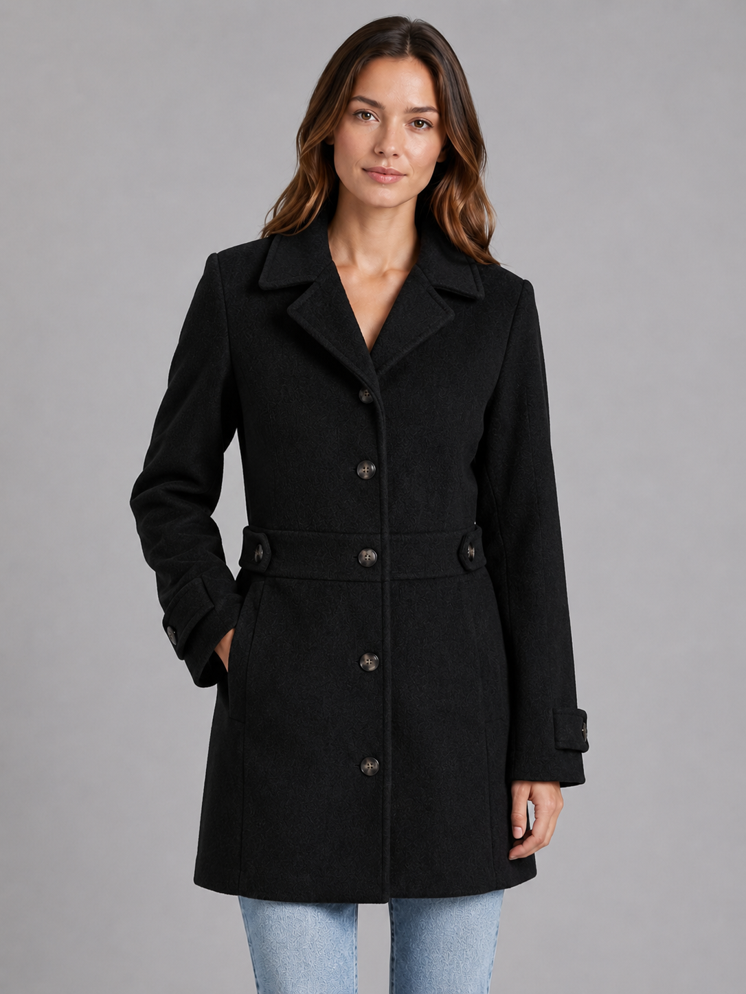 Women's Tailored Longline Coat