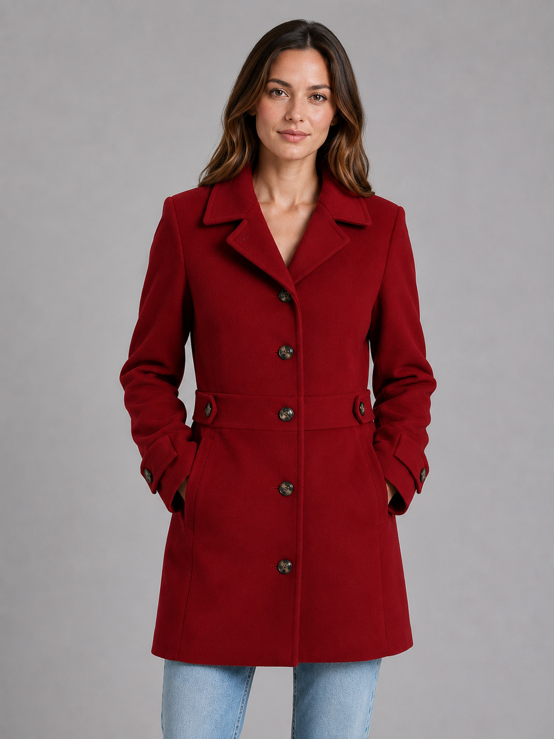 Women's Tailored Longline Coat