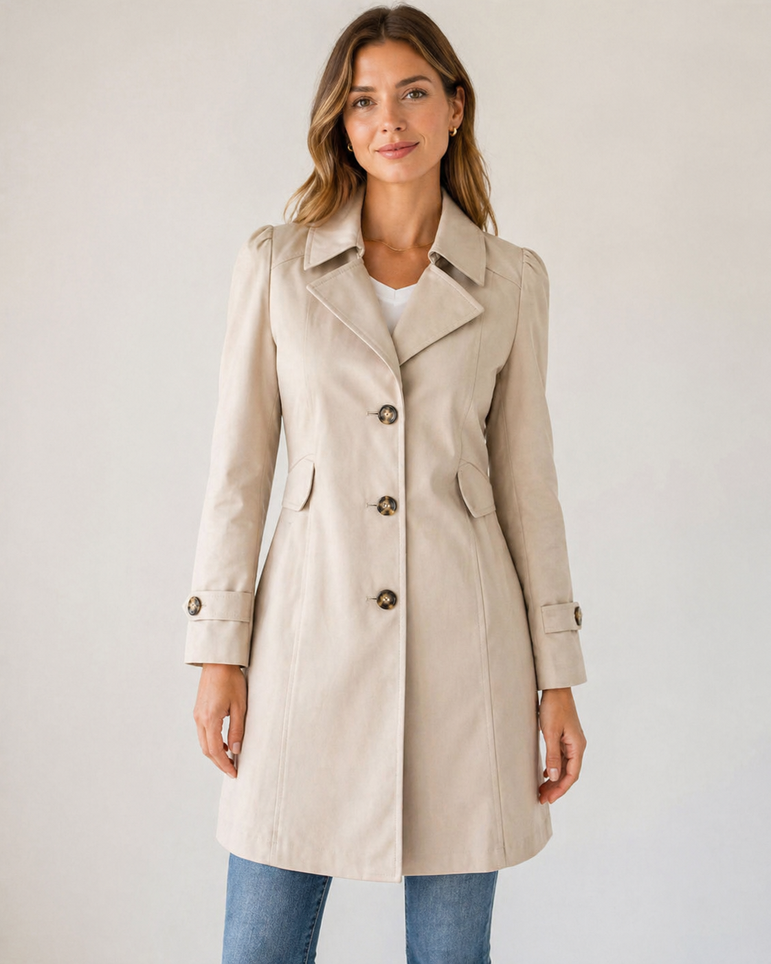 Women's Tailored Trench Coat