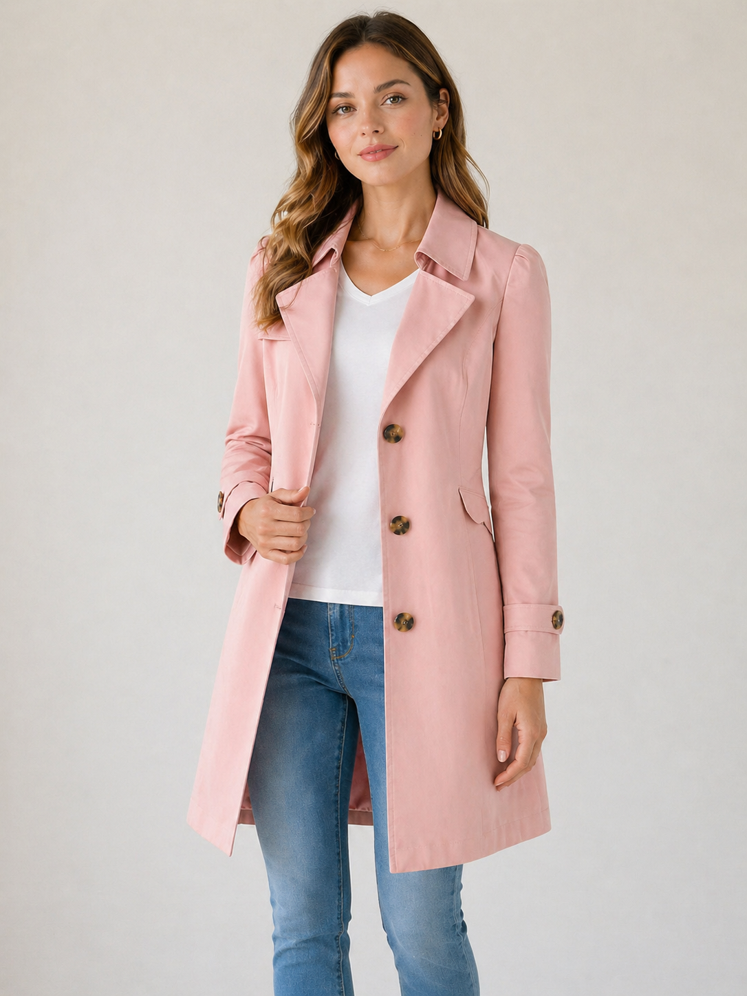 Women's Tailored Trench Coat