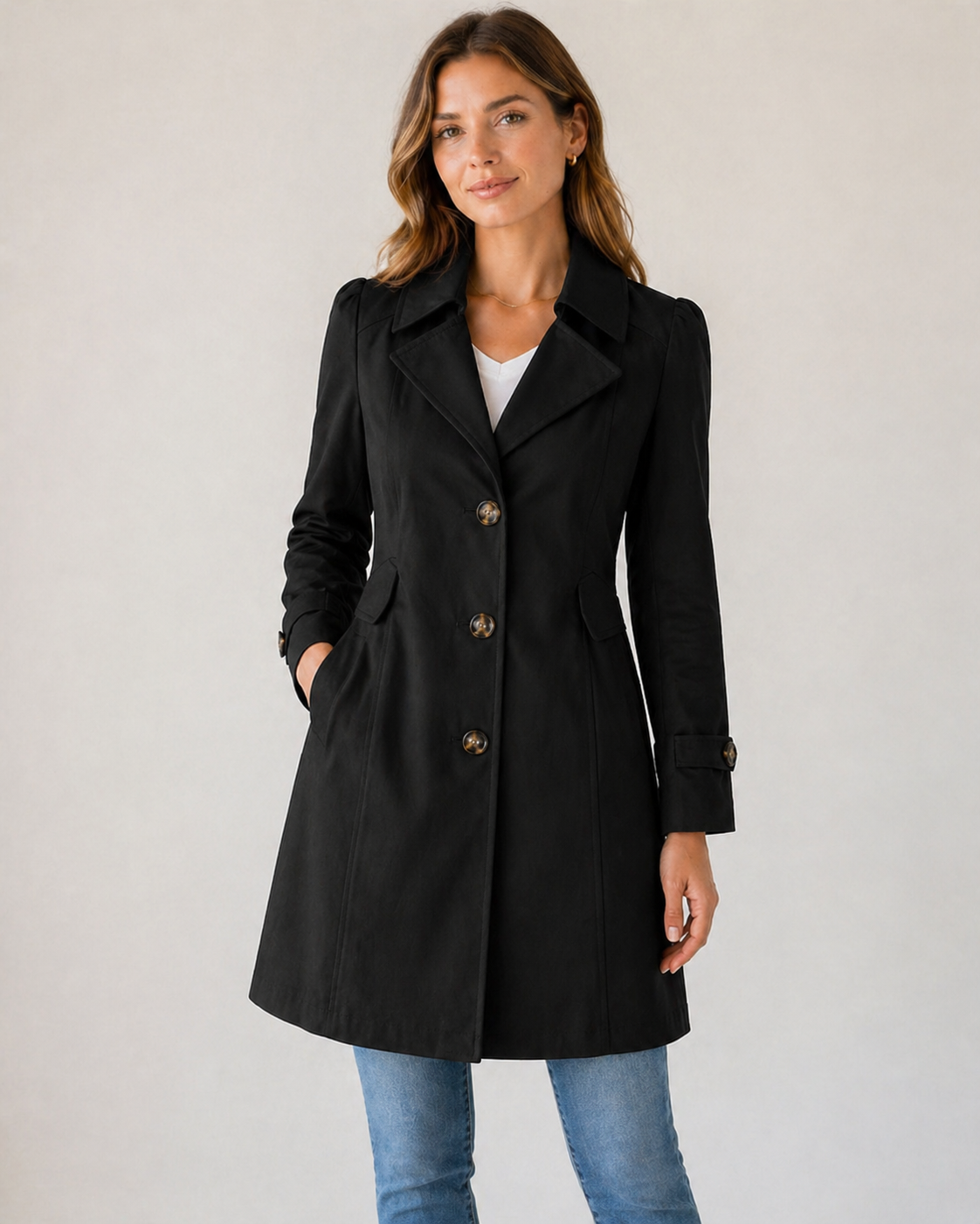 Women's Tailored Trench Coat